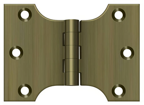 Deltana DSPA3040U5 antique brass door hinge