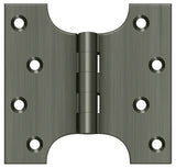 Deltana DSPA4040U15A antique nickel door hinge