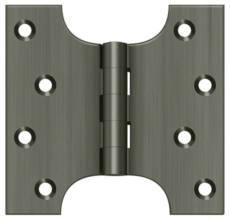 Deltana DSPA4040U15A antique nickel door hinge