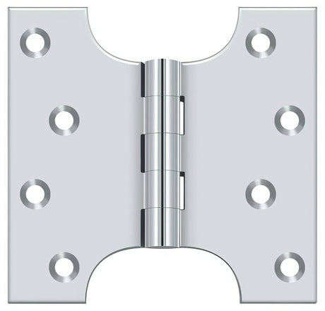 Deltana DSPA4040U26 chrome door hinge