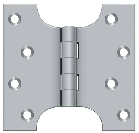 Deltana DSPA4040U26D brushed chrome door hinge