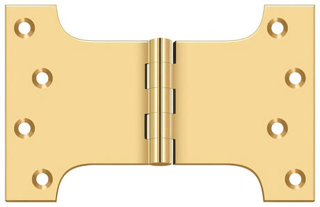 Deltana DSPA4060CR003 lifetime polished brass door hinge