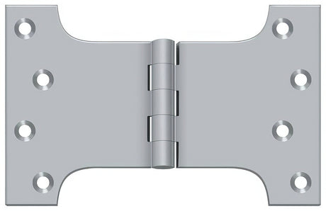 Deltana DSPA4060U26D brushed chrome door hinge
