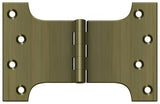 Deltana DSPA4060U5 antique brass door hinge