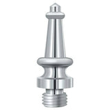 Deltana DSST26 polished chrome finial