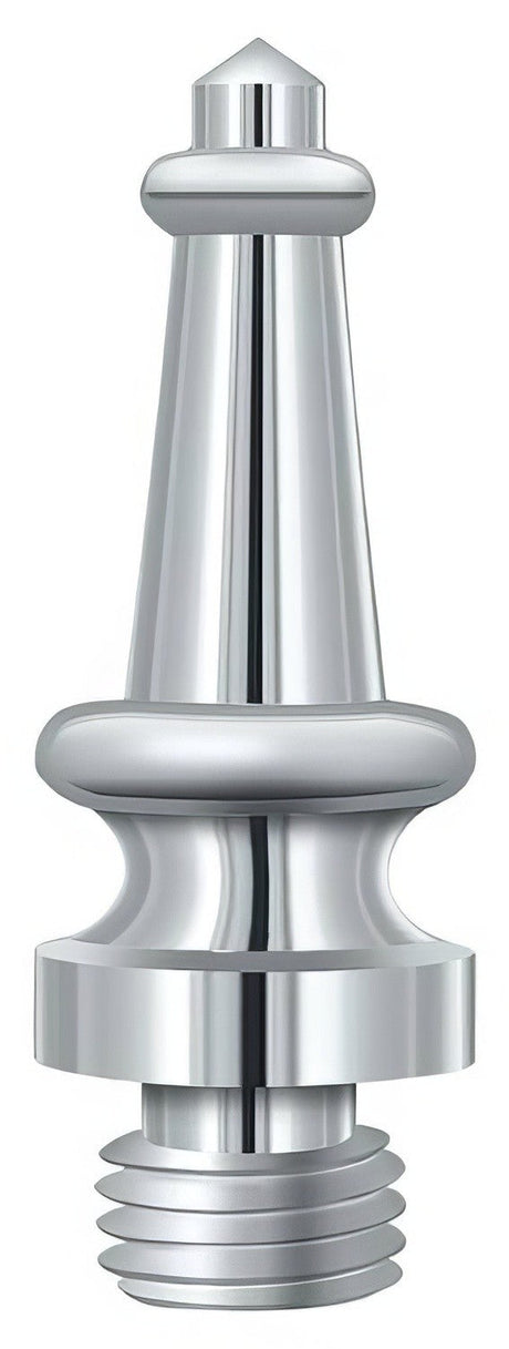 Deltana DSST26D finial in polished chrome, additional view