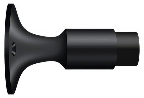 Deltana DSW325U19 black wall mount door stop