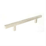Du Verre DVFC328-SN Forged 3 6 3/4" Center to Center Cabinet Bar Pull Satin Nickel