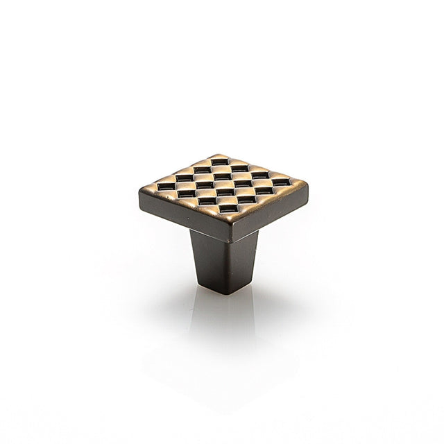 Du Verre DVAG02-AB Argyle cabinet knob in satin stainless, additional view