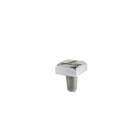 Du Verre DVJG03-PAL polished aluminum cabinet knob