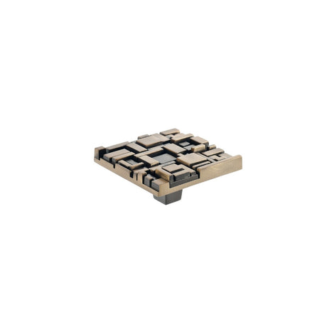 Du Verre DVOF02-AB antique brass cabinet knob