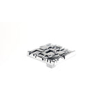 Du Verre DVOF02-PC polished chrome cabinet knob