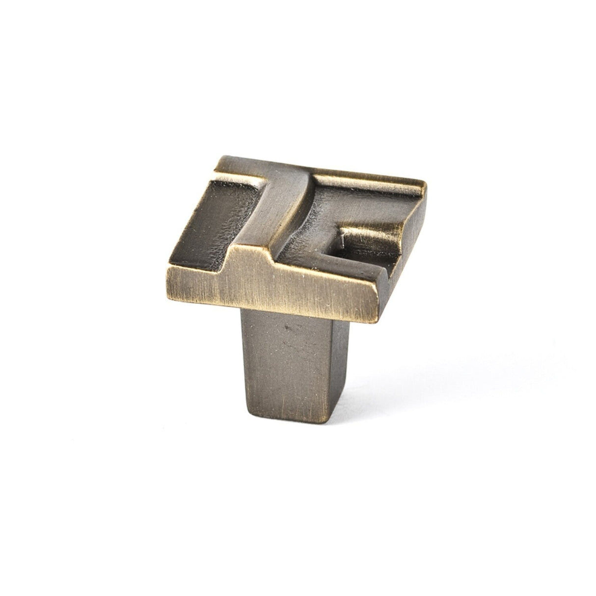 Du Verre DVRIO01-AB antique brass cabinet knob