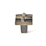 Du Verre DVRIO02-AB antique brass cabinet knob