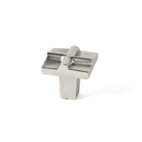 Du Verre DVRIO02-SN satin nickel cabinet knob