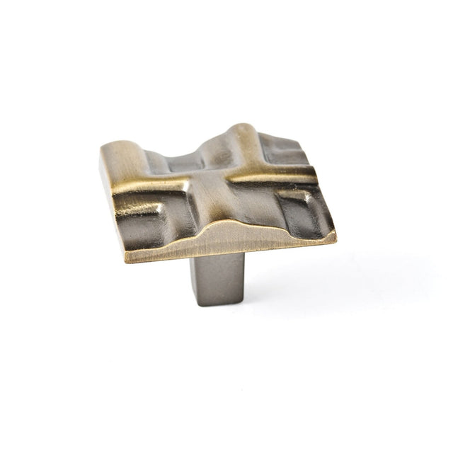 Du Verre DVRIO03-AB antique brass cabinet knob