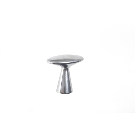 Du Verre DVSL04-PAL Series 3 cabinet knob in satin stainless, additional view