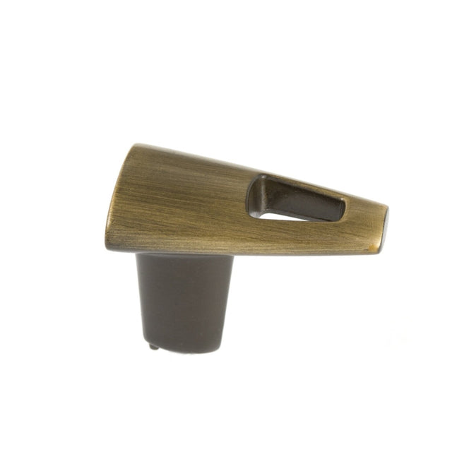Du Verre DVTR01-AB antique brass cabinet knob
