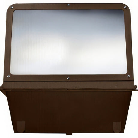 Dabmar Lighting DW1880-MT bronze large wall pack fixture