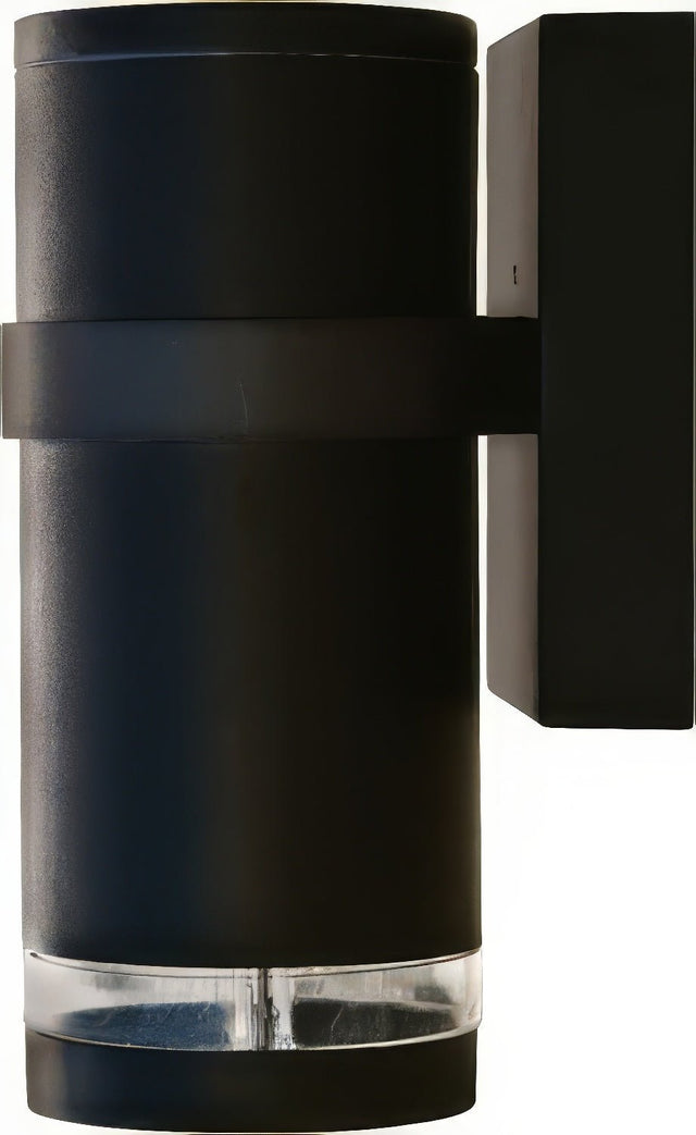 Dabmar Lighting DW3550-L12-RGBW-B black outdoor wall light fixture