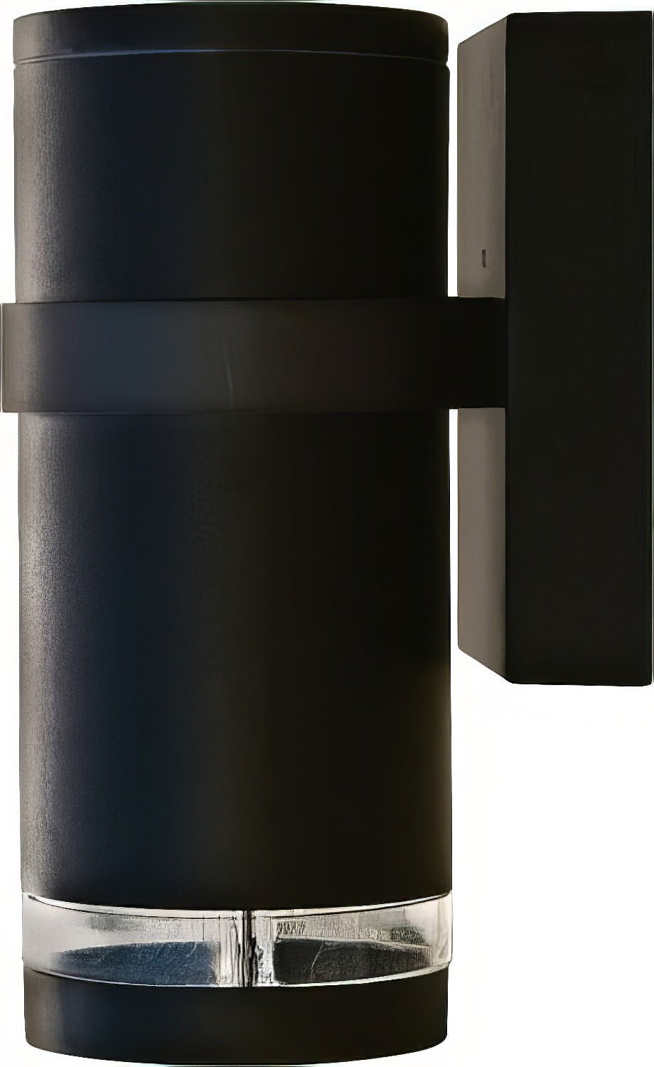 Dabmar Lighting DW3550-L6-RGBW-B black outdoor wall light fixture