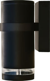 Dabmar Lighting DW3550-L6-RGBW-B black outdoor wall light fixture