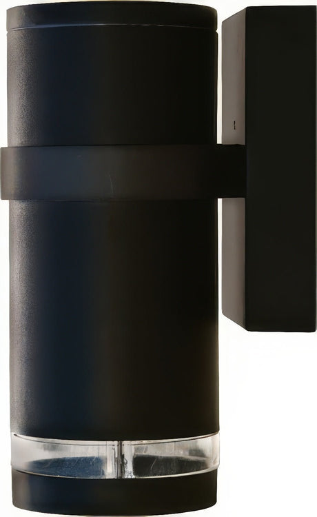 Dabmar Lighting DW3550-L7-50K-B black outdoor wall light fixture