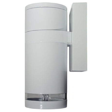 Dabmar Lighting DW3550-W white outdoor wall light fixture