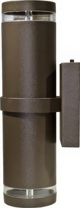 Dabmar Lighting DW3560-L12-60K-BZ bronze outdoor wall light fixture