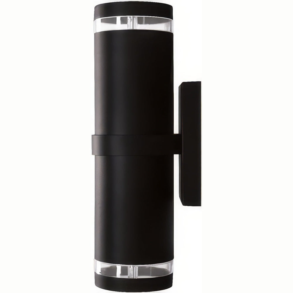 Dabmar Lighting DW3560-L24-RGBW-B black outdoor wall light fixture