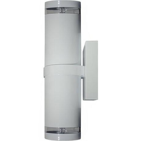 Dabmar Lighting DW3560-W white outdoor wall light fixture