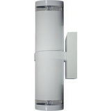Dabmar Lighting DW3561-W white outdoor wall light fixture