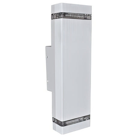 Dabmar Lighting DW3575-W white outdoor wall light fixture
