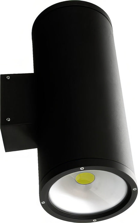 Dabmar Lighting DW3701-LB40-50K-B black outdoor wall light fixture