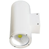 Dabmar Lighting DW3701-W white outdoor wall light fixture