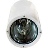 Dabmar Lighting DW3760-LED-W white cylinder ceiling fixture