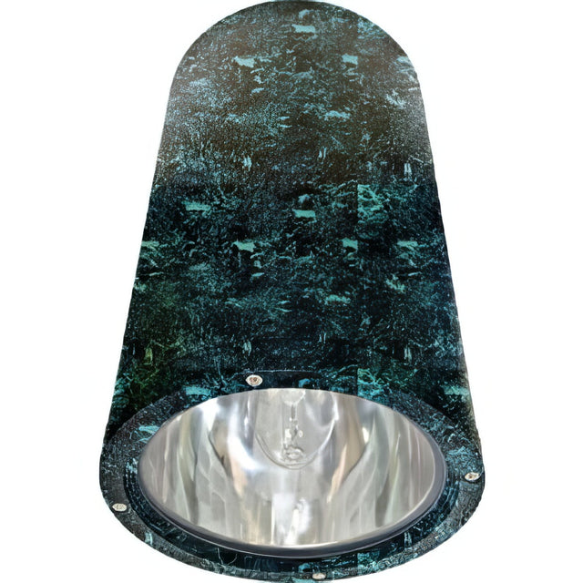 Dabmar Lighting DW3760-VG verde green cylinder ceiling fixture