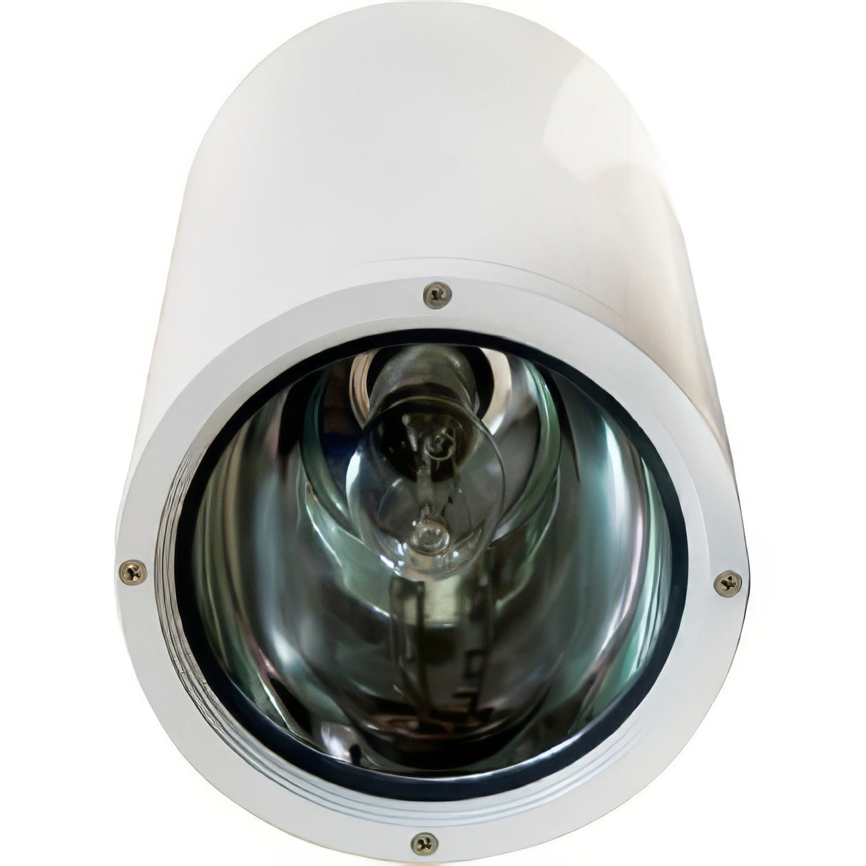 Dabmar Lighting DW3765-W white cylinder ceiling fixture