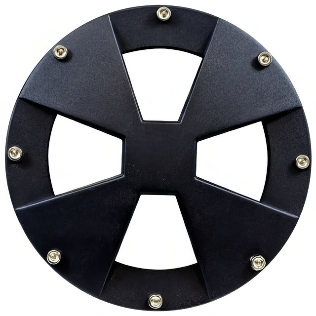 Dabmar Lighting DW4780-L25F-27K-B black in ground well light