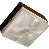 Dabmar Lighting DW6601-BZ Polycarbonate Surface Mounted Ceiling Fixture Bronze