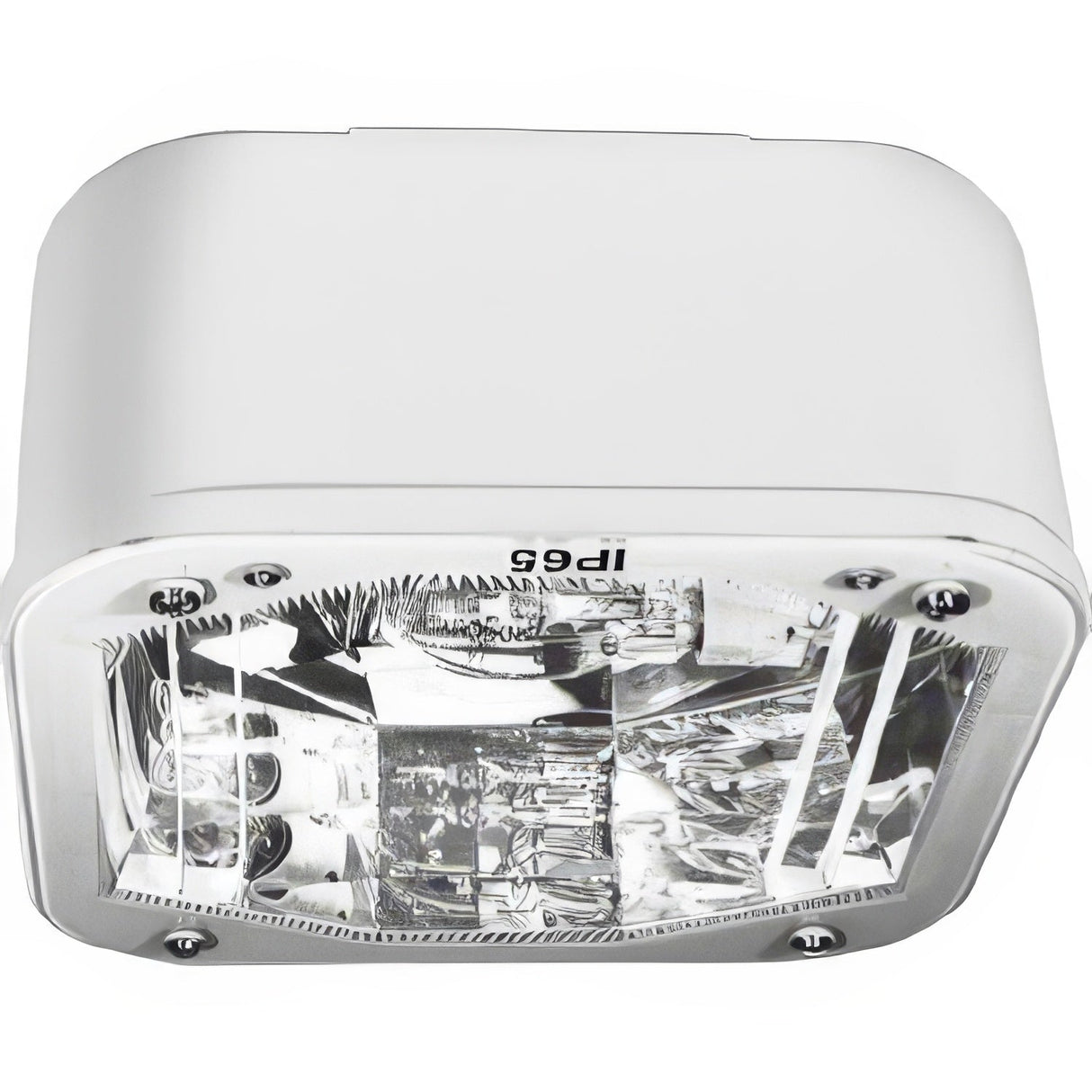 Dabmar Lighting DW8854-W bronze medium square ceiling fixture
