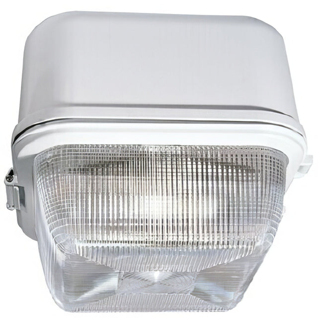 Dabmar Lighting DW8860-W white medium square ceiling fixture