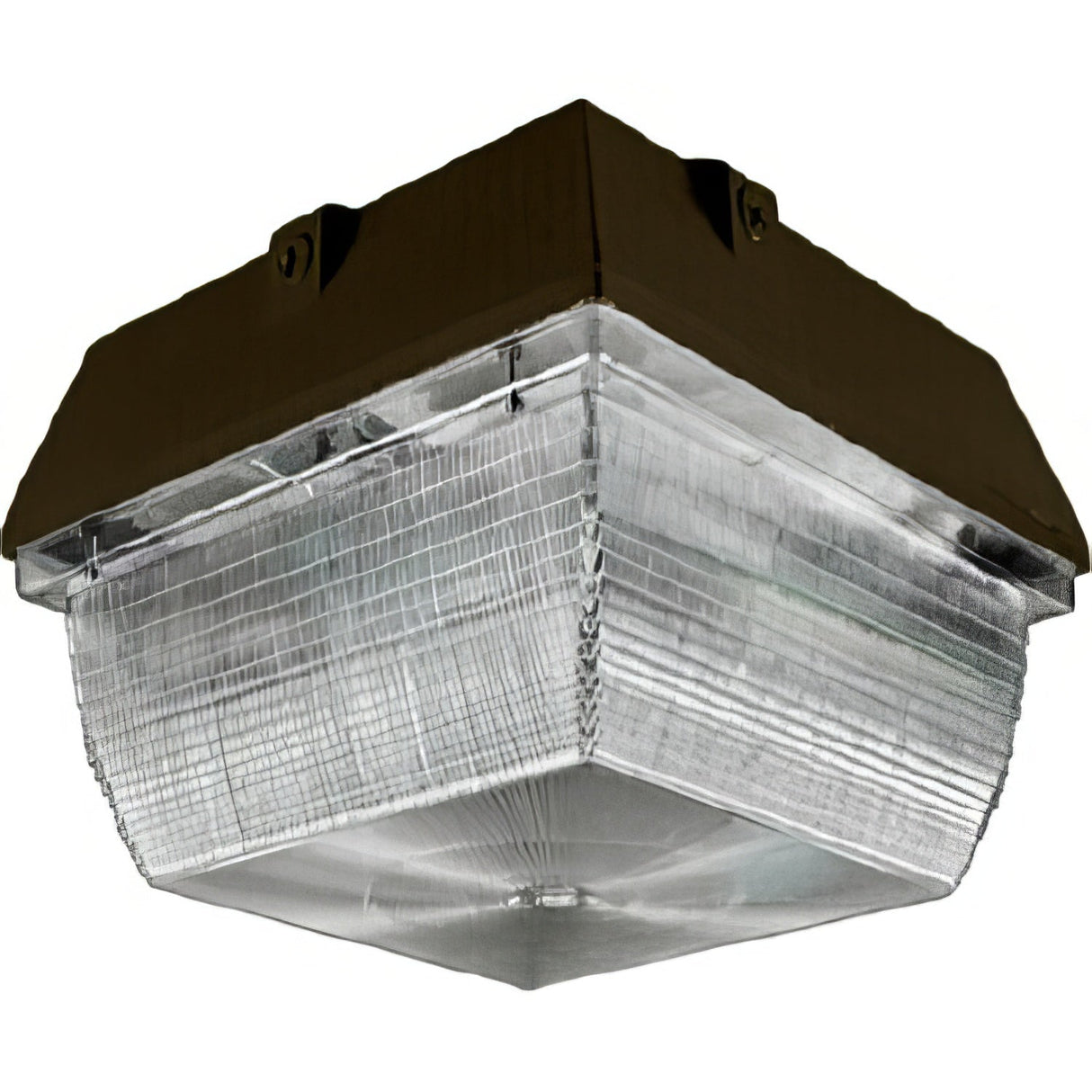 Dabmar Lighting DW8870-BZ bronze medium square ceiling fixture