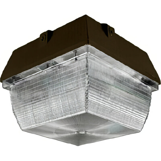 Dabmar Lighting DW8870-BZ bronze medium square ceiling fixture
