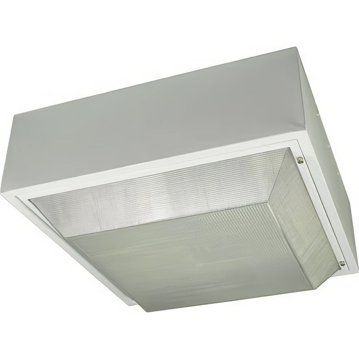 Dabmar Lighting DW9200-W-MT white large square ceiling fixture