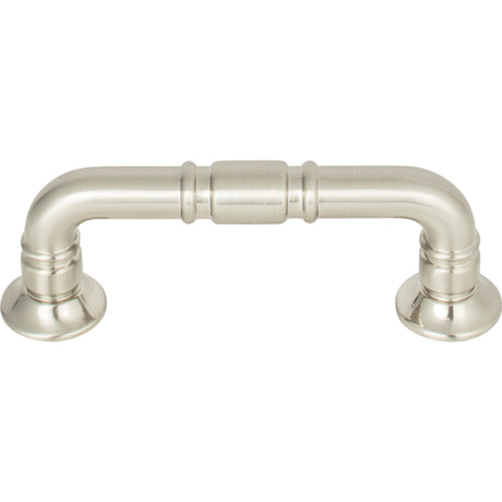 Top Knobs TK1001BSN Kent 3" Center to Center Bar Pull Brushed Satin Nickel
