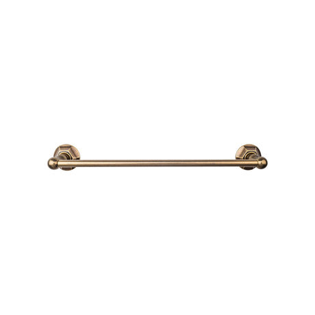 Top Knobs ED10GBZB TOP BATH (R) Edwardian Bath Single 32 1/2" Wall Mounted Towel Bar German Bronze