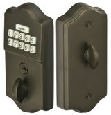 Emtek E1000US10B oil rubbed bronze keypad deadbolt
