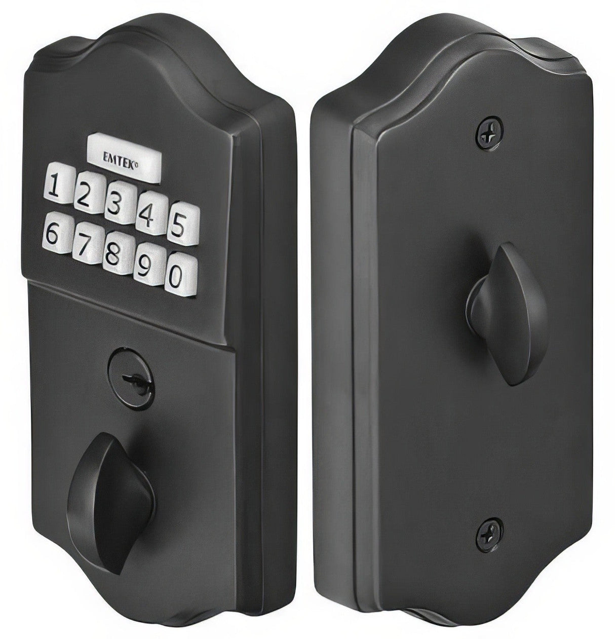 Emtek E1000US15 satin nickel keypad deadbolt