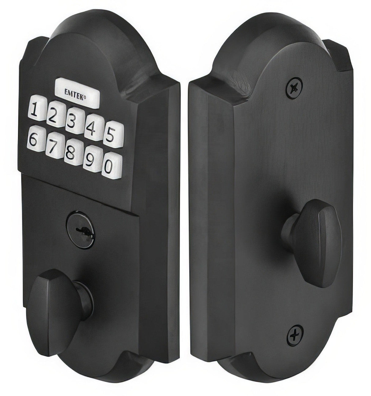 Emtek E1001MB medium bronze keypad deadbolt